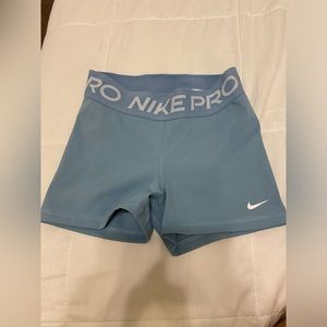 Blue Nike pros